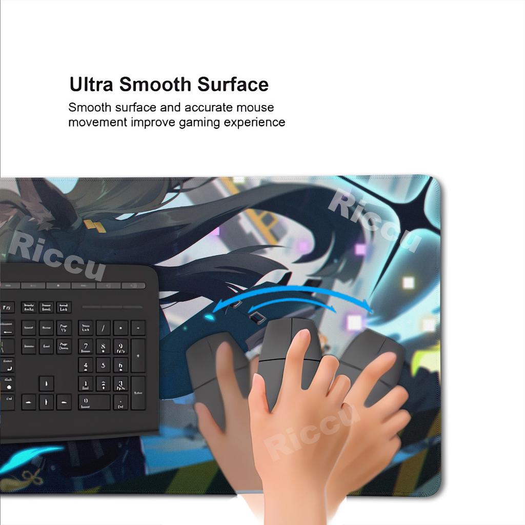 Zenless Zone Zero New Cute Extended Mouse Pad MousePad Desk Mat Keyboard Mat Anime Girl Pc Anti-slip Rubber Game Accessories