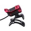 12M   Clip on Webcam Web Camera HD 360 Rotating Stand Built in Microphone for PC Silver