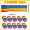 10Rolls DIY Decoration Crepe Tissue Paper Roll Colorful Crepe Paper Streamers  Gift Wrapping