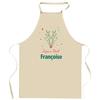 Kitchen Apron - Merry Christmas - Printed In France - Durable Cotton - Adjustable Ties