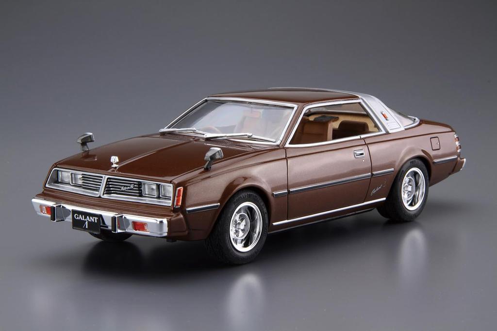 Aoshima Bunka Kyozai Co., Ltd. (AOSHIMA) The Model Car 1/24 Mitsubishi A133A Galant Lambda '78 Plastic Model Kit