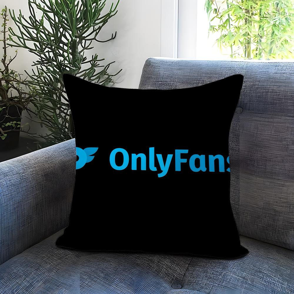 Trendy Oonlyfanses Cushion Cover Comfortable Reversible Pillow Cover Ideal for Car Sofa Bedroom Beyond