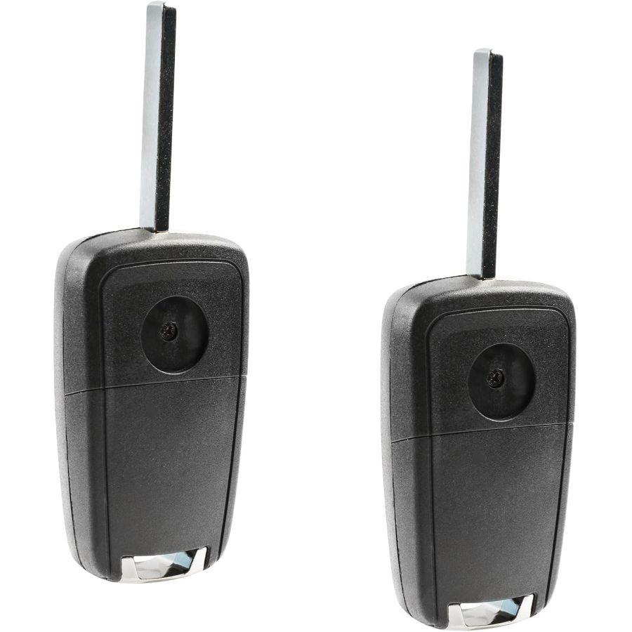 Replacement for 2011-2015 5-Button Remote Key Fob Shell Case (Set of 2)