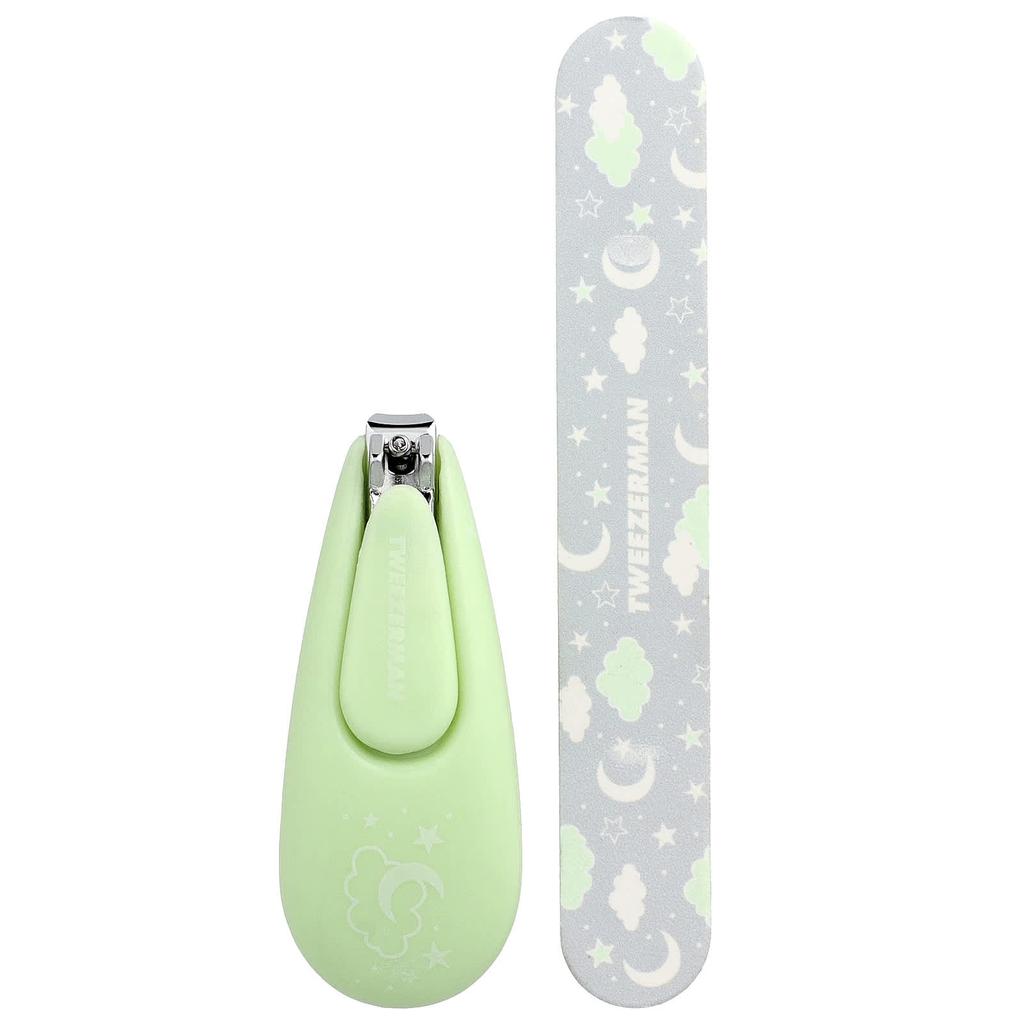 TWEEZERMAN Baby Nail Clippers & File, 2-Piece Kit