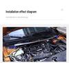 Compatible Sway Bar Chassis Strengthening Parts for 8th–11th Gen Civic, with Specific Compatibility for 10th Gen Models.