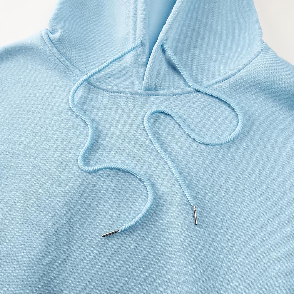 Maglione con Logo Personalizzato: Felpa con cappuccio unisex a maniche lunghe per Autunno/Inverno, perfetta per uniformi scolastiche e abbigliamento da lavoro fai-da-te.