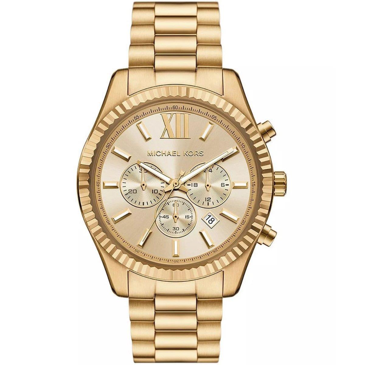 Michael Kors Women's Gold Mk9235 Analog Bracelet Watch For