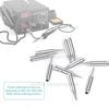 5PCS Soldering Iron Tips 900M-T Solder Tip Replacement Solder Welding Replacement Tip Kit Use Lead-Free Welding Tips Head