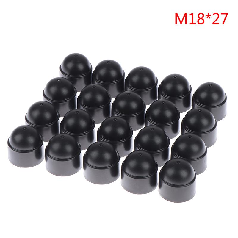 Buy 20Pcs Hex Nut Caps M4 M5 M6 M8 M10 M12 M14 Pe Plastic Hexagon Caps