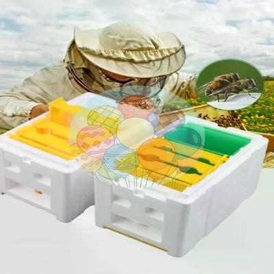 /Queen Bee Breeding Box Bee Mating Box Foam Bee Hive Box Beekeeper Garden Pollination Breeding Case Beekeeping Equipment