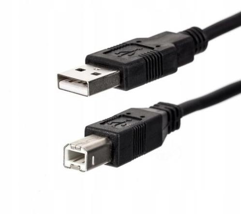 Kabel drukarkowy DIGITUS USB 2.0 A/M - B/M, 1,8m czarny