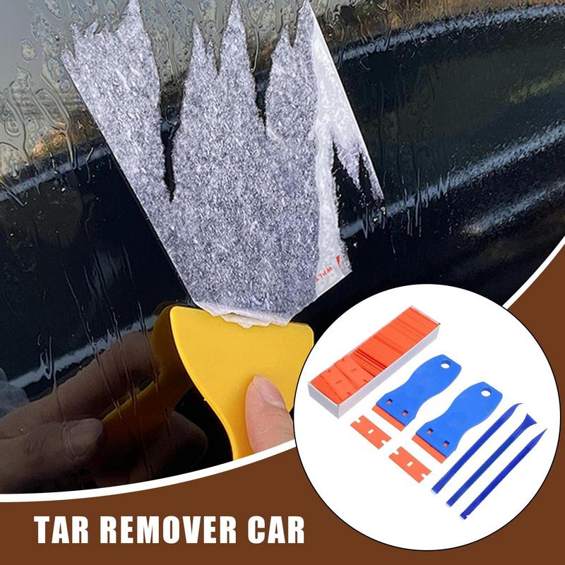 Sticker Scraper Tool Non-scratch Window Sticker Scraper Precision-Edged Scrapping Tool Heavy-Duty Multifunctional Cleaning