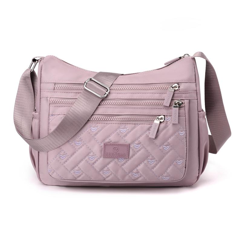 Umhängetasche für Damen, Umhängetasche, Messenger-Tasche aus wasserdichtem Nylon, Damenhandtasche