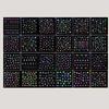 30/60Sheets 3D Glow In The Dark Neon Nail Stickers Nail Art Decorations Glittery Glossy Self-Adhesive with Butterfly Love Heart