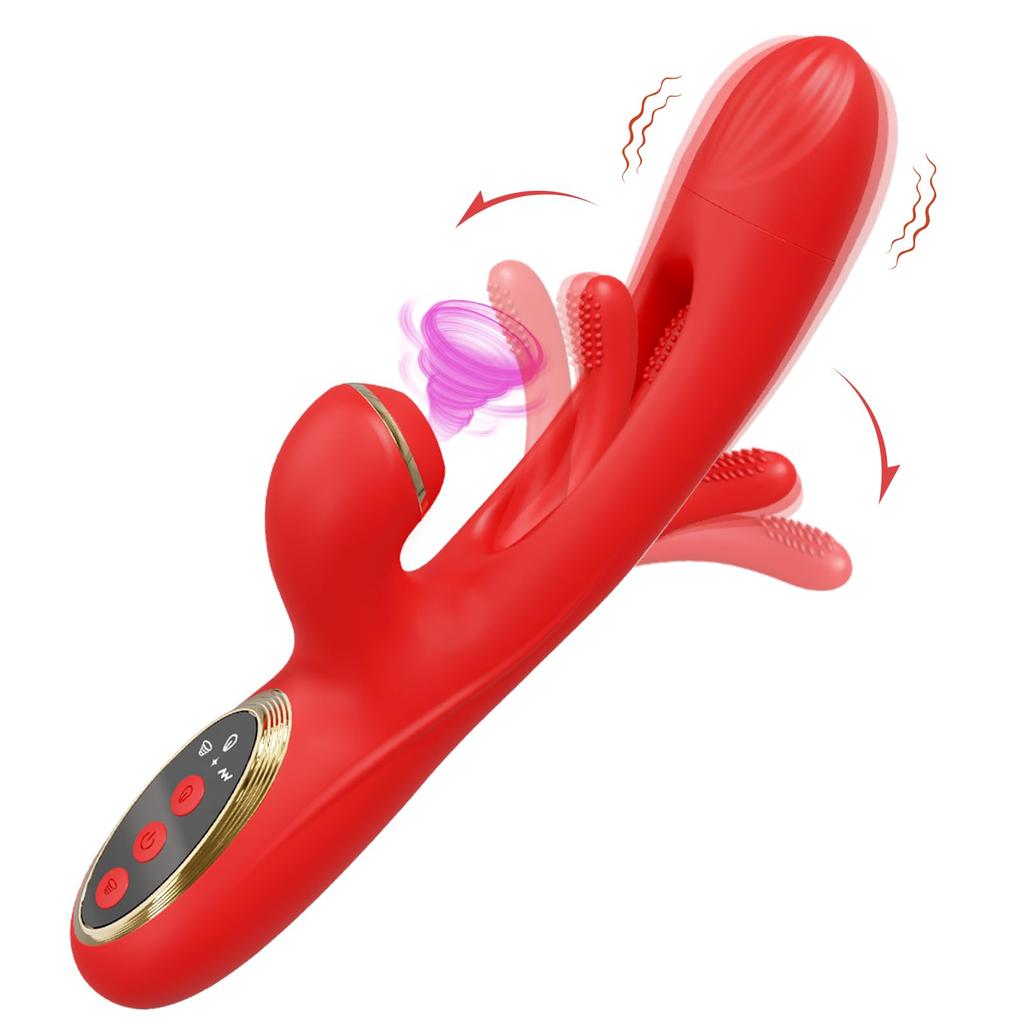 Vibrator for Vaginal Suction Adult Toy for Electric Nipple USB LED Display Made of Waterproof Adorable Red Women, Sucking, Vibrator, Women, Massager,