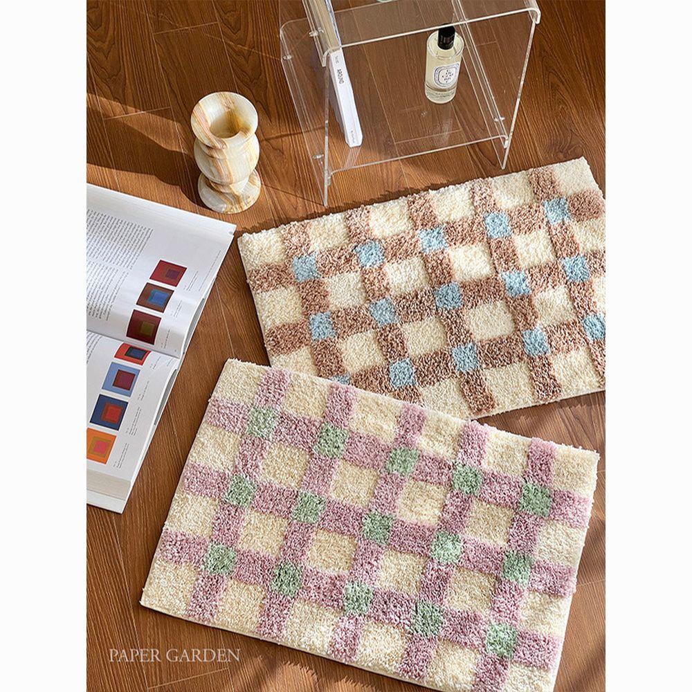 Living Room Carpet Bedside Carpet Bedroom Anti Slip Bathroom Mat Entrance Plush Floor Mat