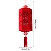Chinese Wedding New Year Decoration Double Happiness Wedding Decoration Red Hanging Pendant Traditional Chinese Pendant Ornament