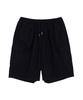 MAKEITTO 6 Pockets Semi Wide Cargo Half Pants_Black