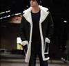 Men's Shearling Faux Leather Overcoat - Winter 2021 Collection