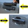 Carbon Fiber ABS Exterior Door Handle Trim Cover For Nissan Titan 2016-