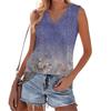 Women's Fashionable Casual Everyday Versatile Floral Print Slim-Fit Summer Tank Top