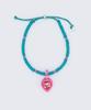 Bonbeau Swarovski Heart Stone Color Beads Bracelet Swarovski Heart Stone Color Bead Knot Bracelet