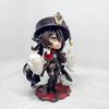 17cm Genshin Impact Anime Game Hu Tao & Ganyu Figure - Kawaii PVC Action Figurine Collection Model Toy Gift - Beautiful Girl Sta