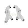 Motorrad 4-Punkt-Docking-Hardware-Kit Chrom für Harley Touring Road King Ultra Limited Road Glide Street Glide 2014-up