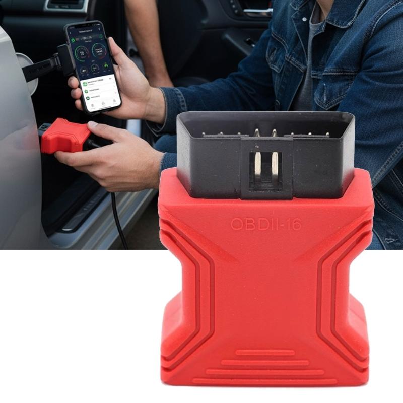 Vehicle Diagnostic Tool 16 Pin OBD Adapter Plastic Universal Rapid Setups Accurate Data Transmission For X400 X300 E300