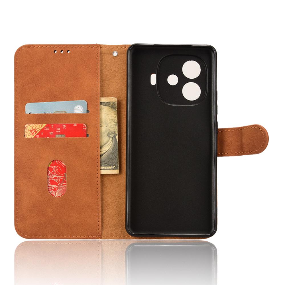 Vivo iQOO Z9 Leather Case: Multi-Card Slot, Business Mobile Phone Protector