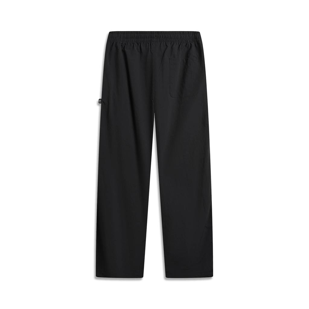 Li Ning Badfive Casual Letter Versatile Lace-Up Mid-Rise Sports Pants Men Bottoms AYKW131-2
