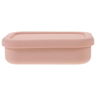Silicone Soap Box Portable Travel Container Holder Pink 100ml Leak Proof Easy Clean Bathroom Balcony Wardrobe Compact