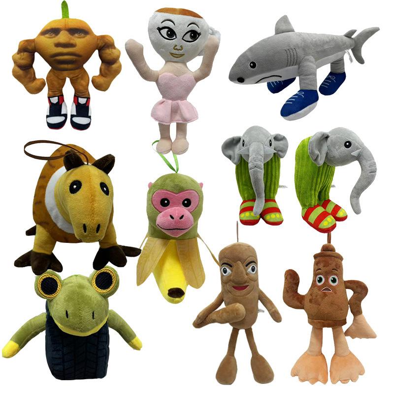 Tralalelo Tralala Plush Tungtungtung Italian Brainrot Al Tralalero Tralala Plush Doll Stuffed Soft Pillow