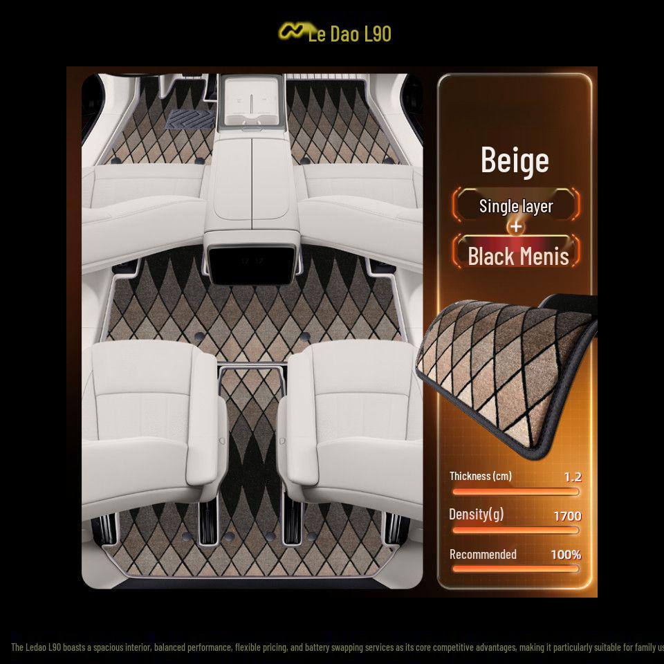 Compatible with L90: TPE Car Floor Mats & Accessories for 25 Models
