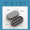 Toilet Seat Cushion: Anti-slip Shock Absorbing Silent Rubber Pads