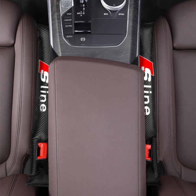 2026 Hot 1/2pc Car Seat Gap Plug Filler Auto Styling for Qaz13 Q7 A3 A4 B5 B6 A3 8P 8V 8L A5 A6 C6 C5 A7 Q3 TT RS4 Car Accessorie Interior