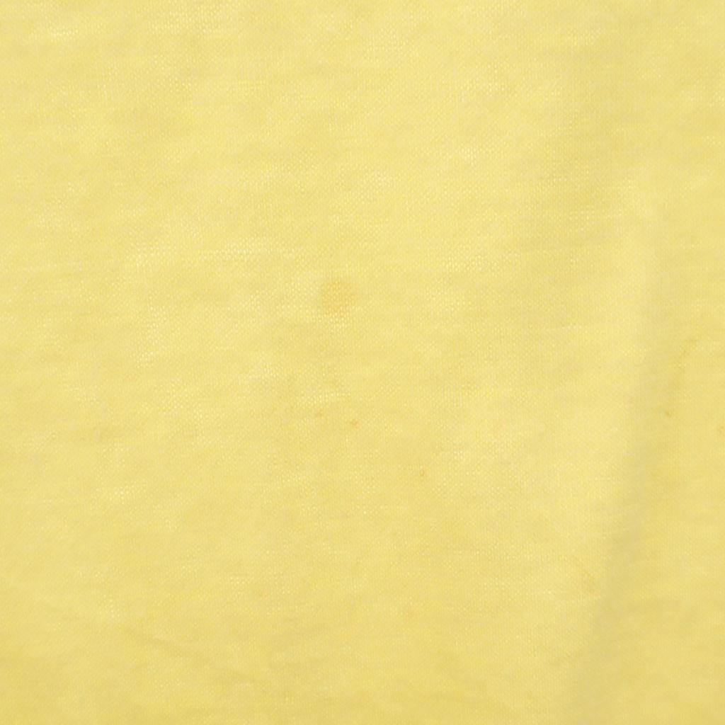 80s Vintage Made in USA Border Pattern Short sleeve Single stitch T-shirt Men's Used