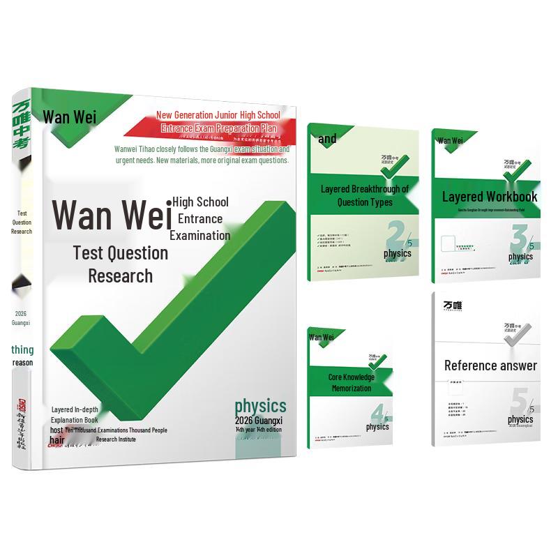 Wanwei 2026 Zhongkao Exam Prep: Guangxi Physics Physics