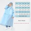 Children's Raincoat for Girls and Boys, Long Waterproof Design for Kindergarten and Primary School Students, Suitable for Older Kids Going To School