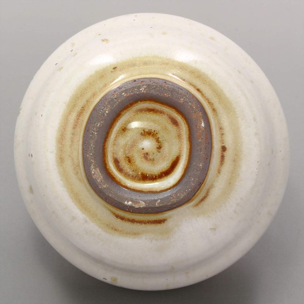 Mino Ware Loose Bowl (with Teacup), White Glaze Variant, Made In Japan 503-09