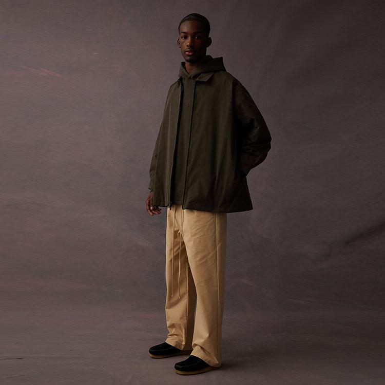 Fear of God Essentials Barn Jacket Off Black Men Outerwear 202BT224190F