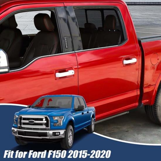 Weißes Auto-Türgriff-Abdeckungs-Zierleisten-Schalen-Kappen-Schutz-Kit für Ford F150 2015-
