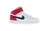 Jordan 1 Mid White Black Gym Red TD 640735-116
