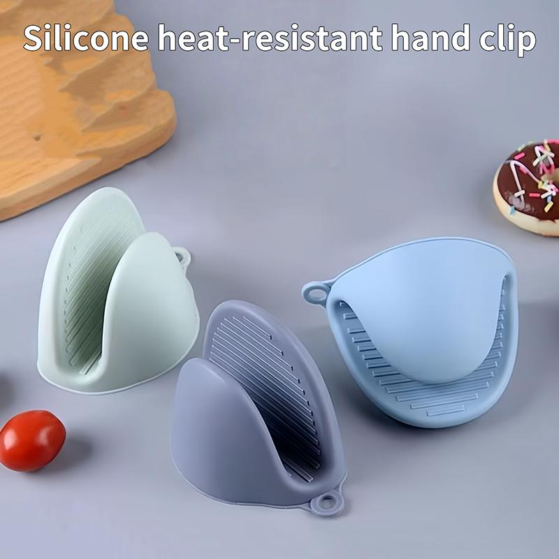 Silicone Oven Gloves Set of 2 with Heat Insulation and Non-slip Surface for Kitchen Safety