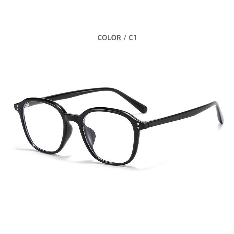

New TR90 anti-blue light glasses frame women s high-end sense versatile flat glasses casual men s myopia glasses frame