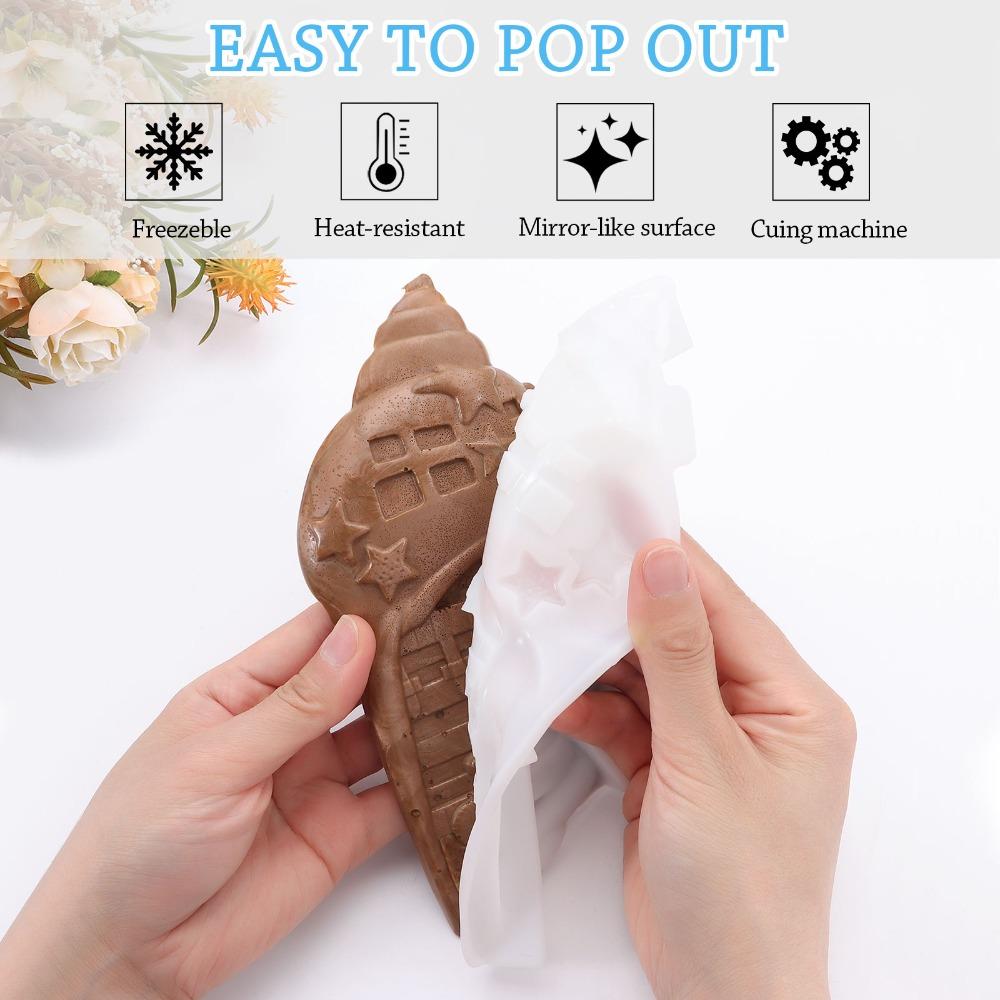 Crabs 3D Resin Crafts Silicone Mold Fish Gypsum Mold New Silicone Molds  Home Decoration