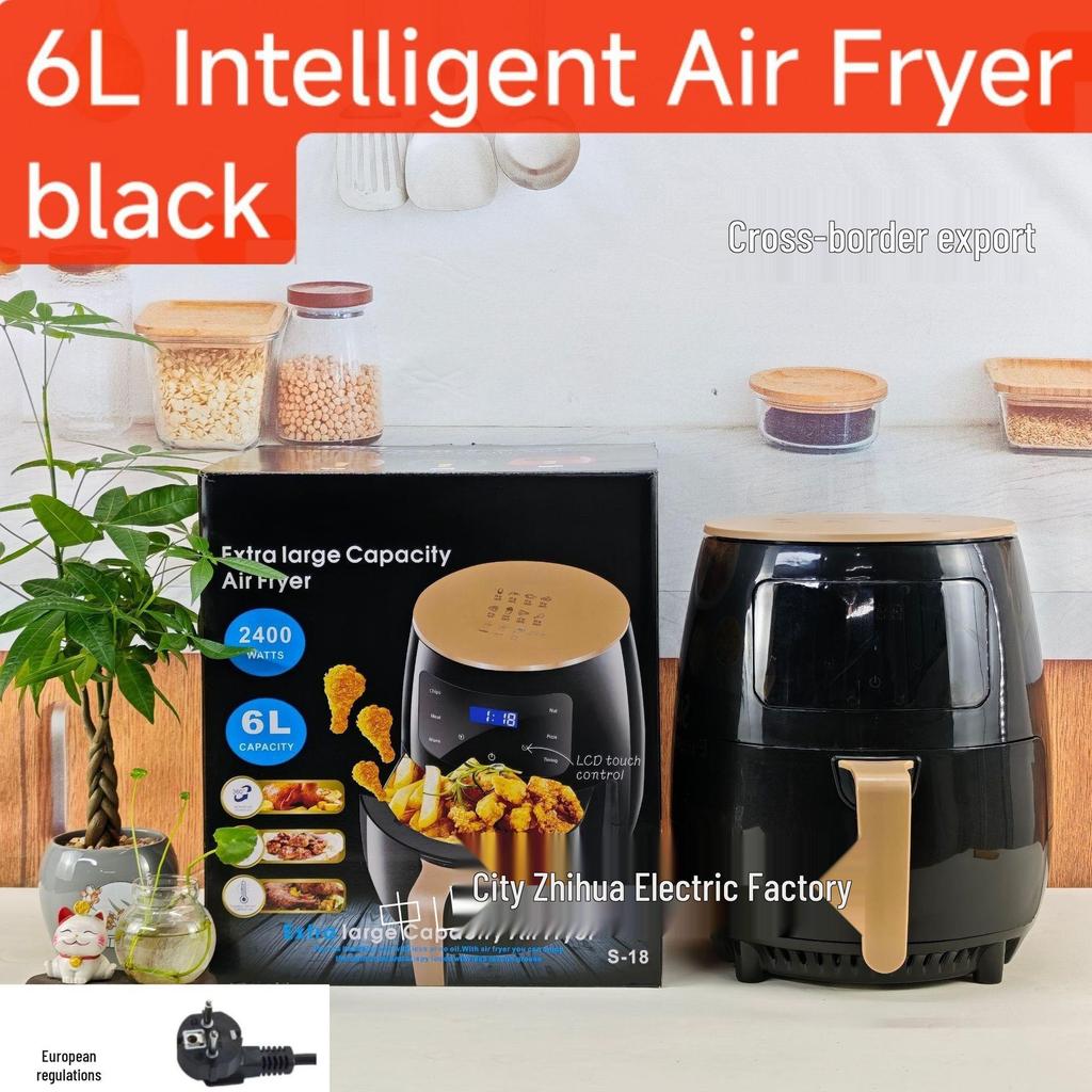 Touch Screen Air Fryer: Large Capacity, Oil-Free, Multi-Function