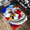 1Pc Inuyasha Print Rug - Home Decoration Carpet For Living Room Bedroom Flooring Computer Chair Area Rug