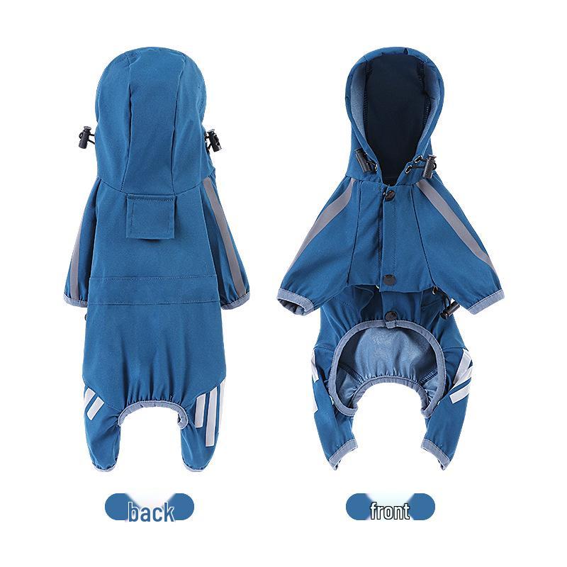 Waterproof Raincoat for Dogs - Available In Large, Medium, and Small Sizes. Perfect for Puppy Rainy Days. Outdoor Pet Apparel & Supplies.