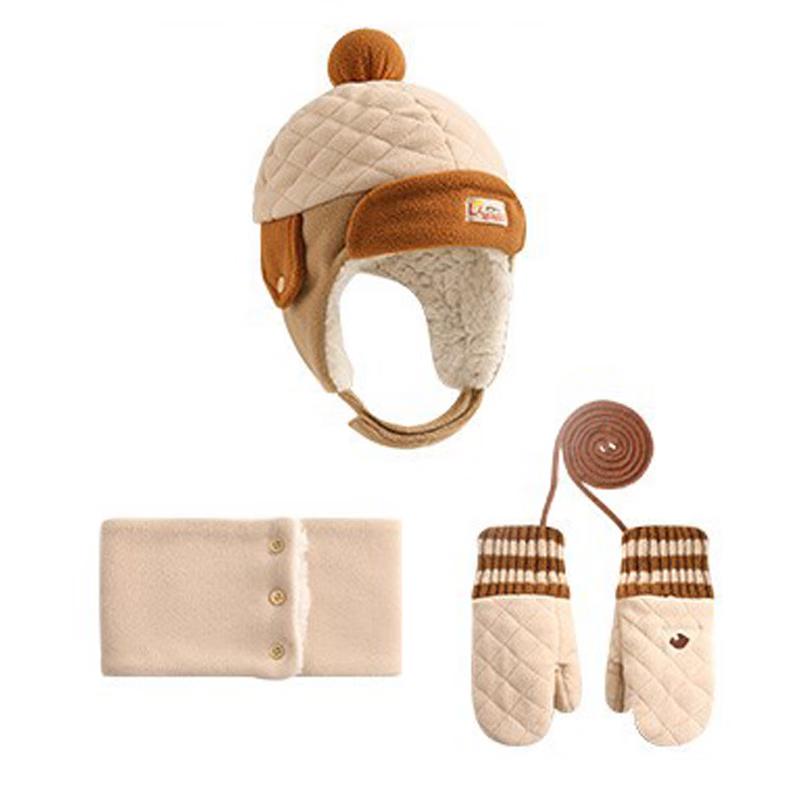 

Lemonkid Children s Warm Hat, Scarf & Gloves Set